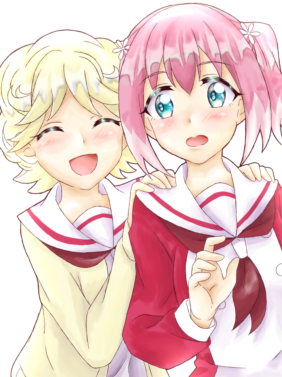 Michiru Inukai and Nana
