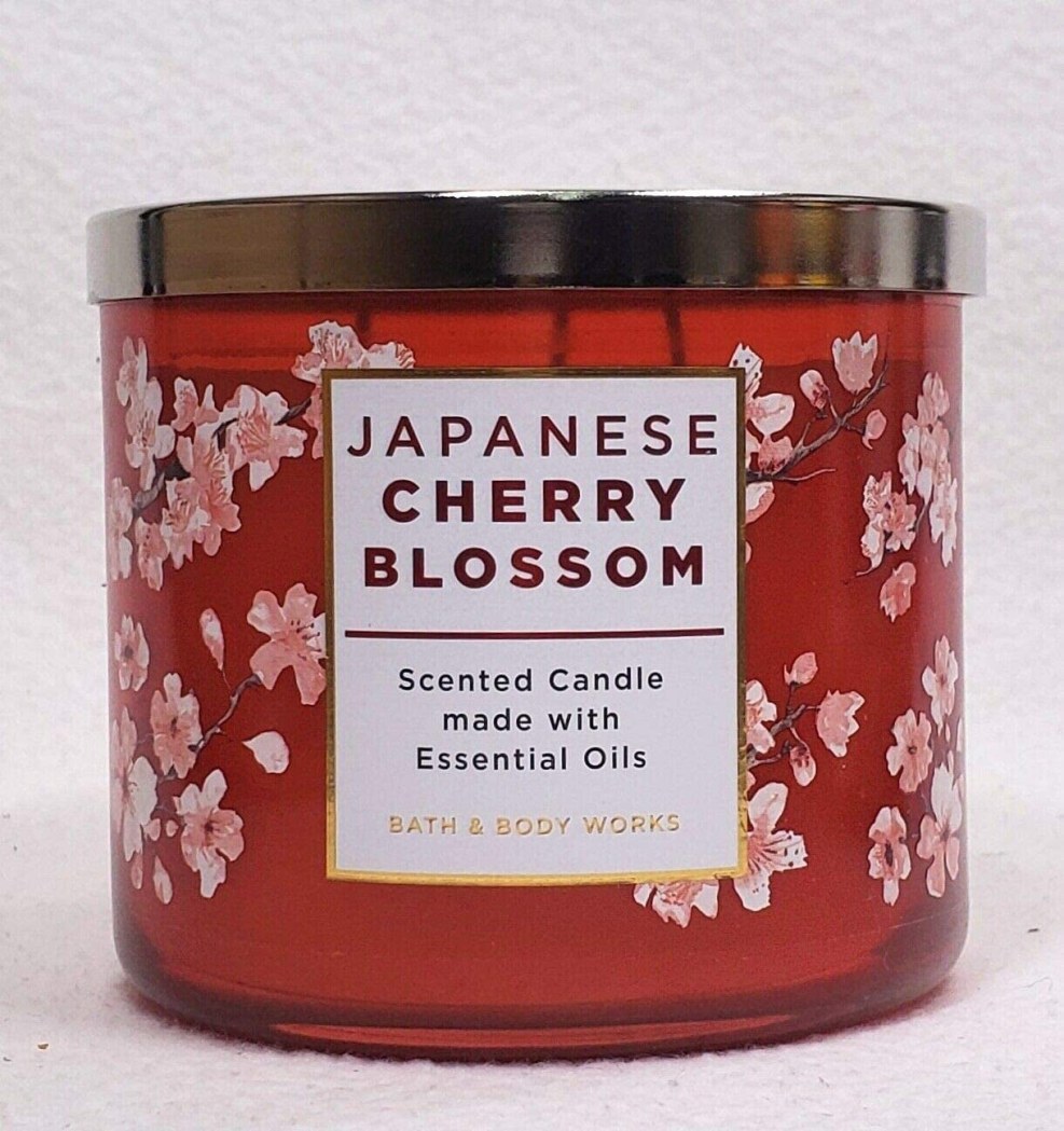 Candle japanese cherry blossom Fix Price