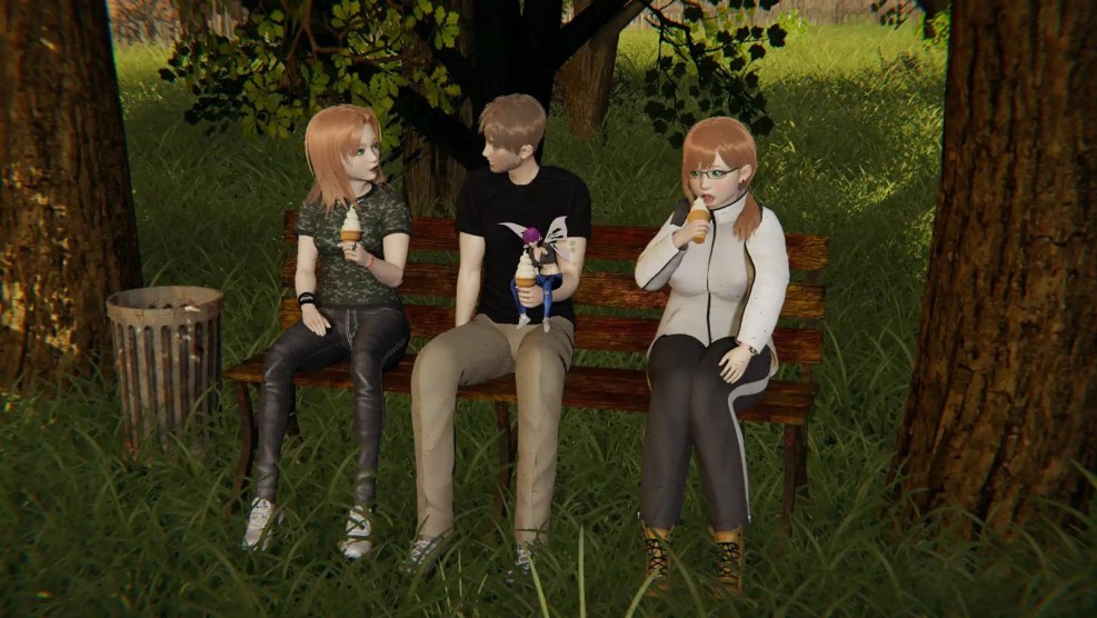 Animated background for ds