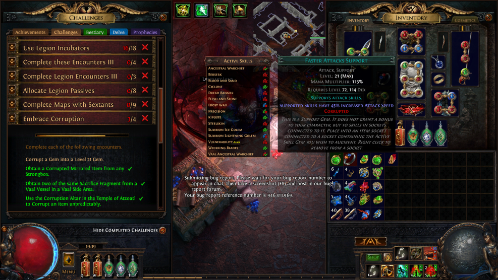 The sisters of the battle of Celestians