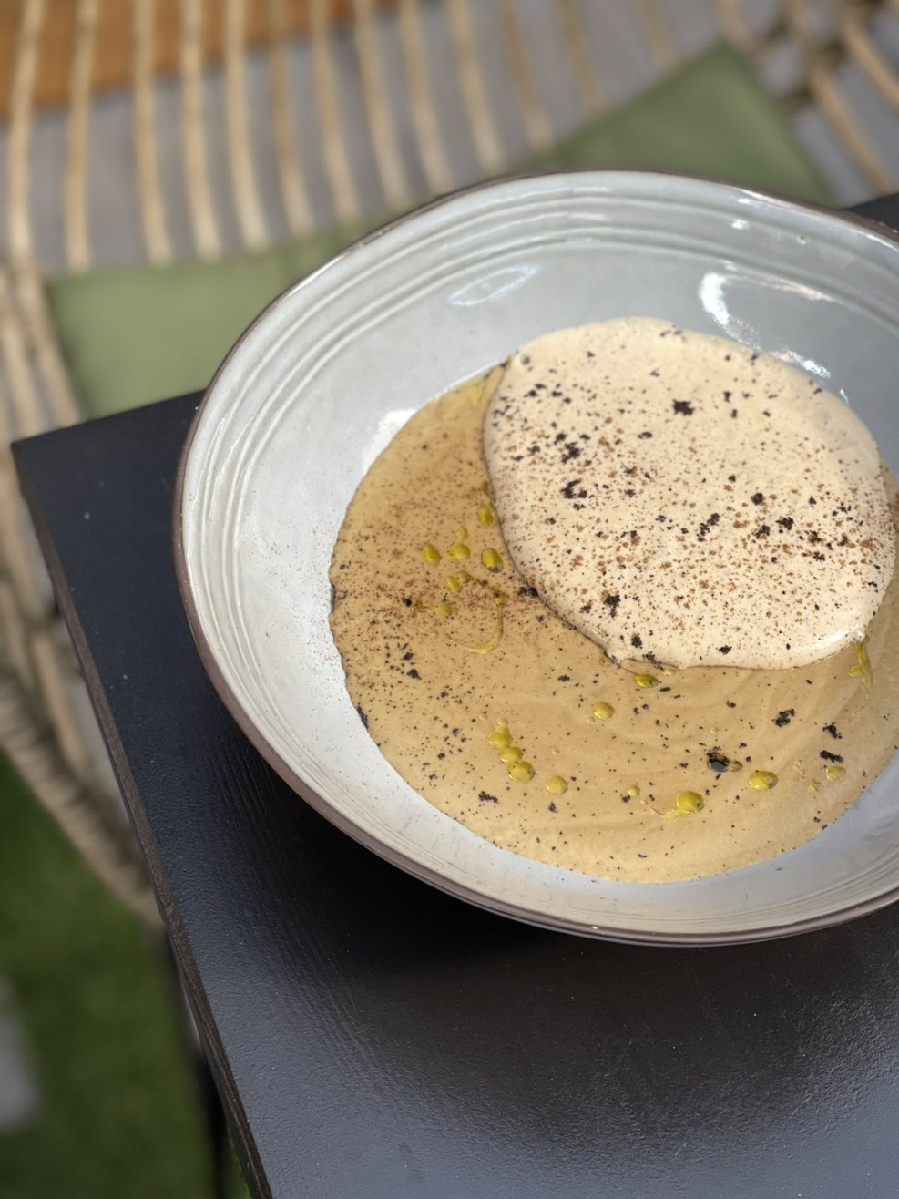 Bakardi with apple juice