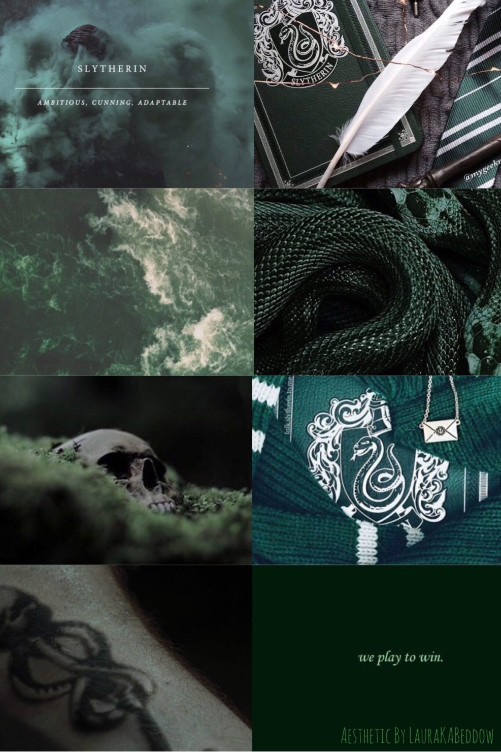 Gryffindor and Slytherin steam