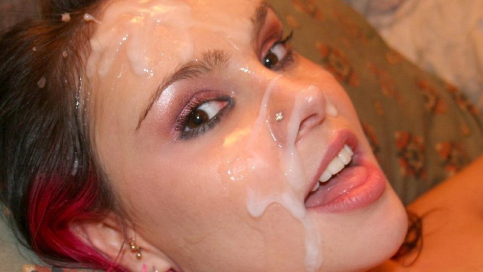 Cumshot for beautiful faces of girls