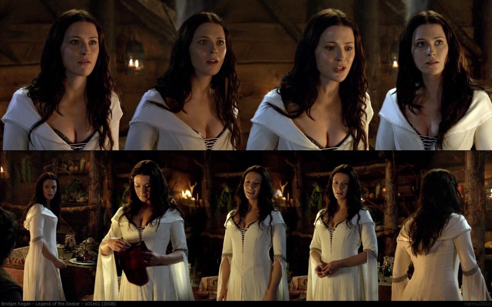 Legend of the Seeker Scene in the pool