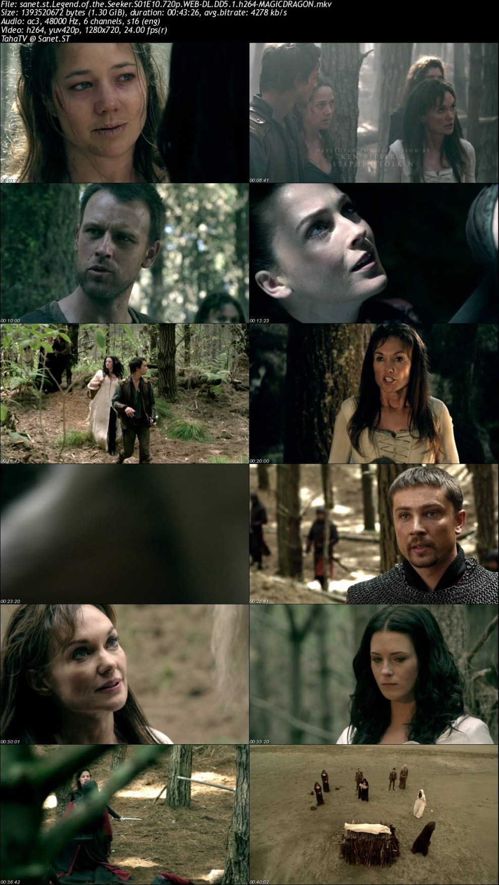 Bridget Rigan Legend of the Seeker Season 1