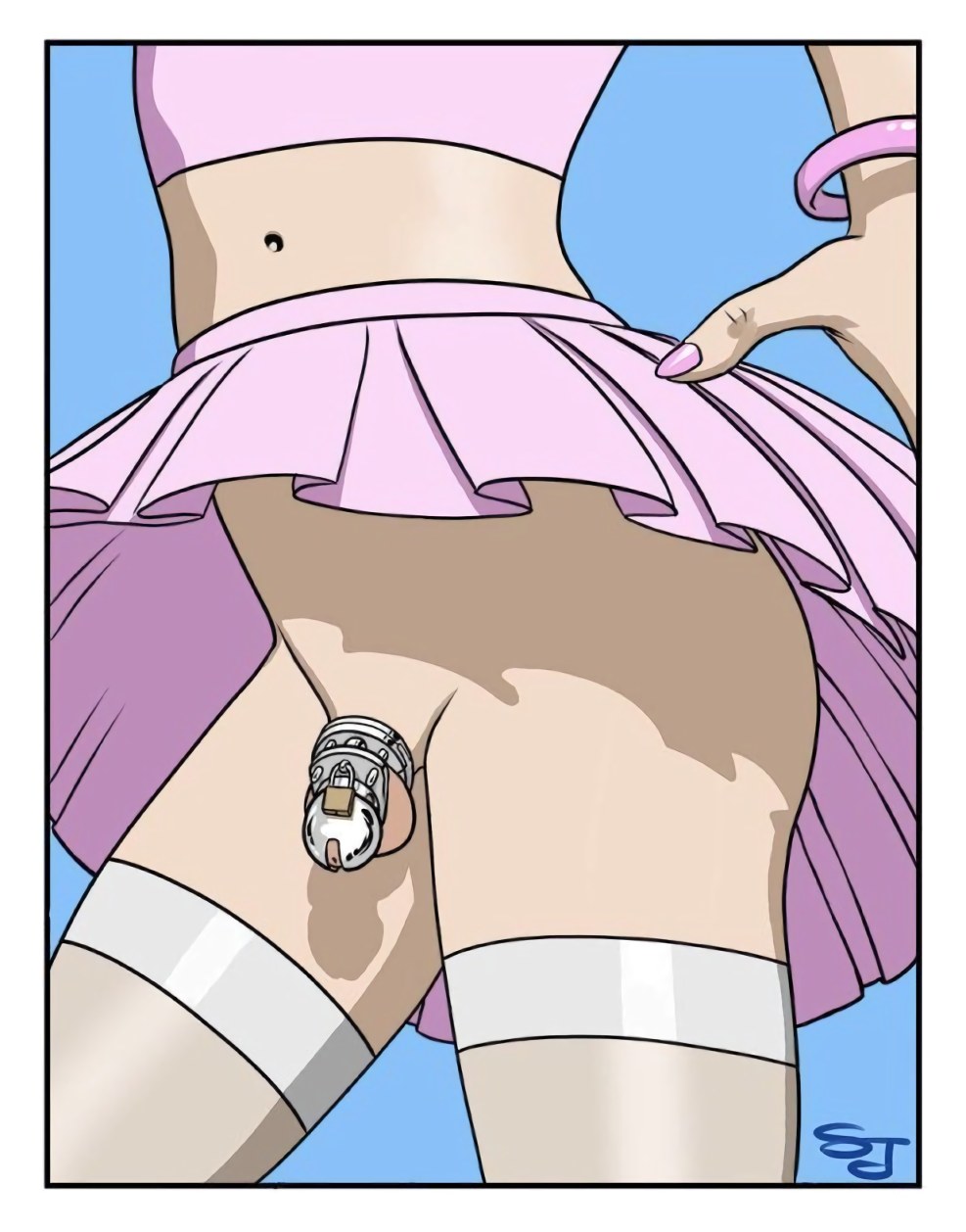 Hentai female belt of fidelity