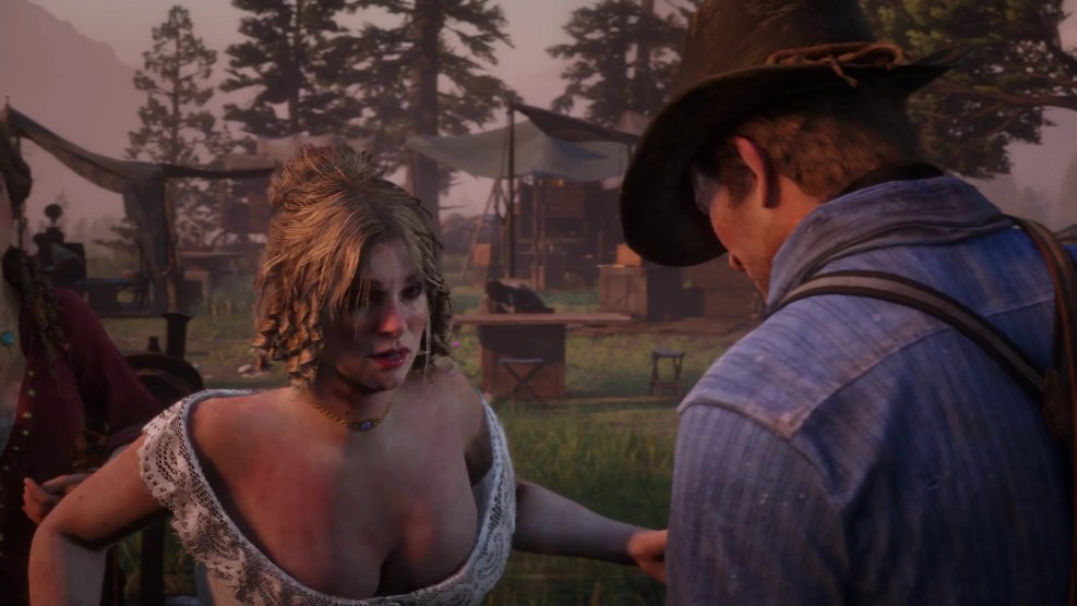 Red Dead RedMption Sadi Adler Nude