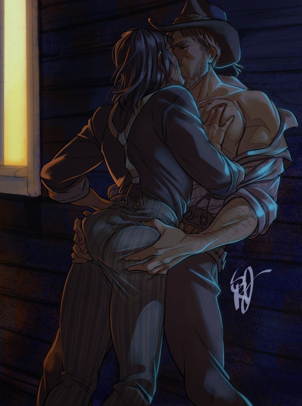 Naked Arthur Morgan Red Dead