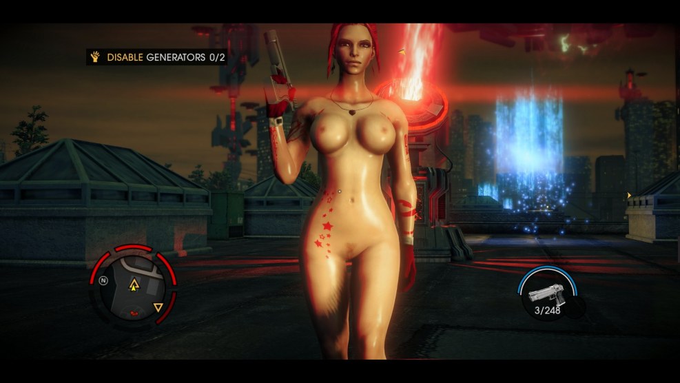 Saints Row 4 Nude women's characters