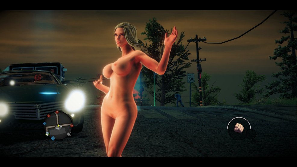 Saints Row The Third Remastered Naked characters
