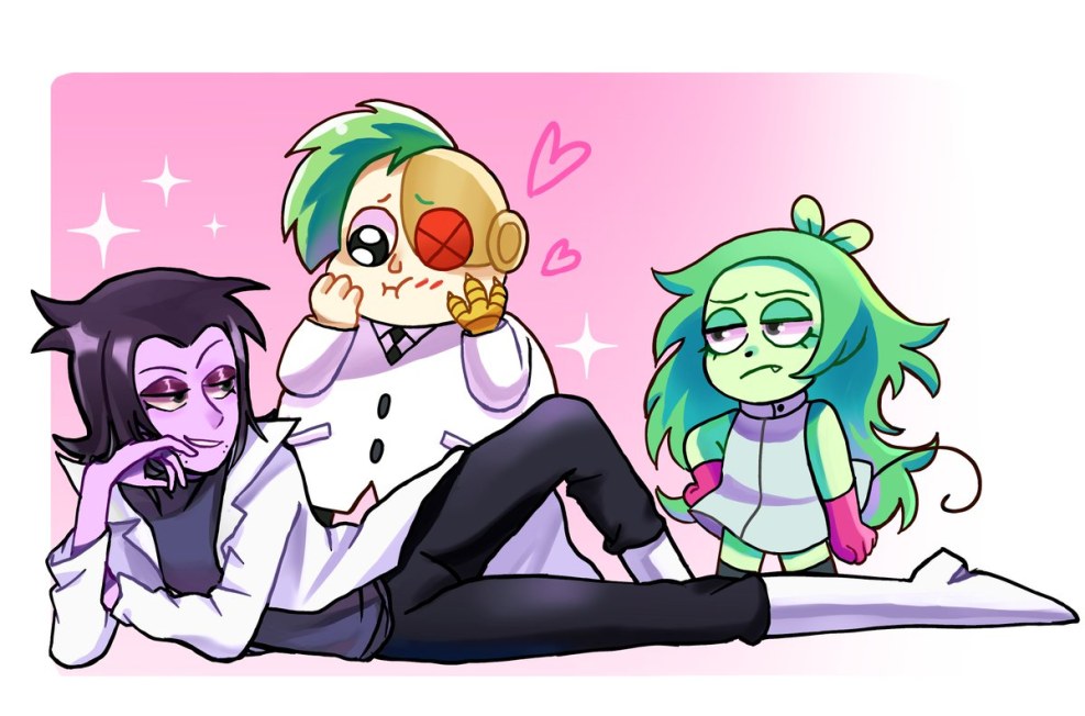 Professor Venomos and Lord Boksman