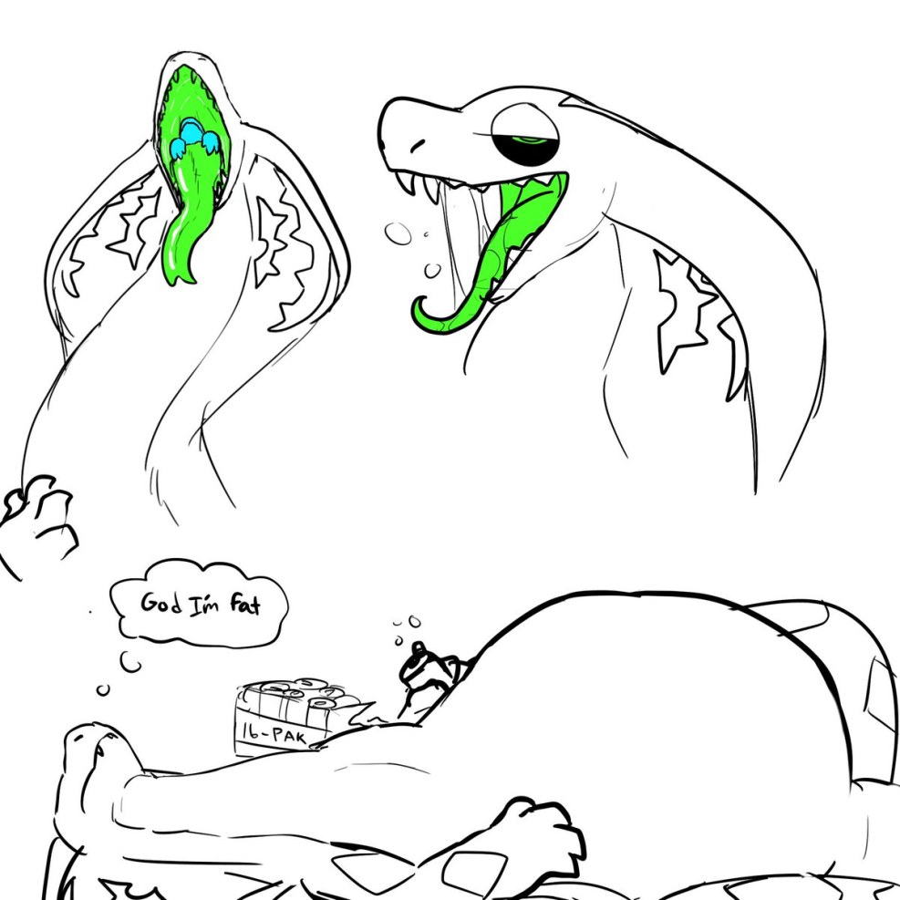 Furry Vore Burp
