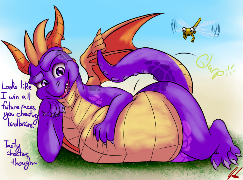 Belly Dragons Spyro