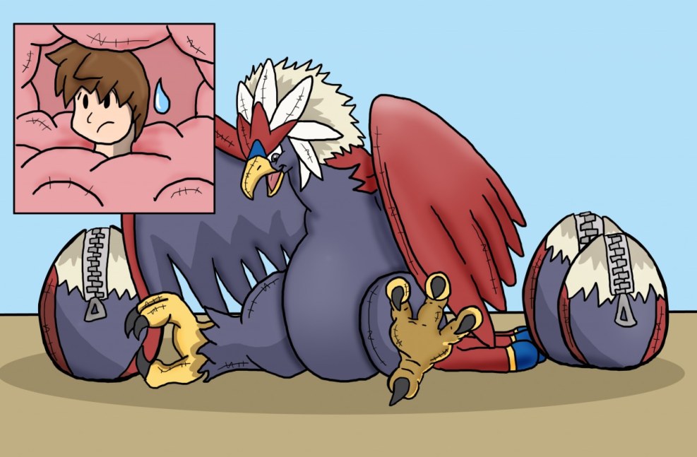 Dragon urethra Vore comic