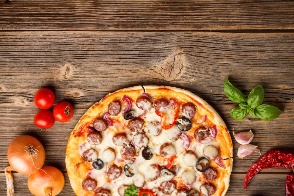 Real Italian pizza pepperoni