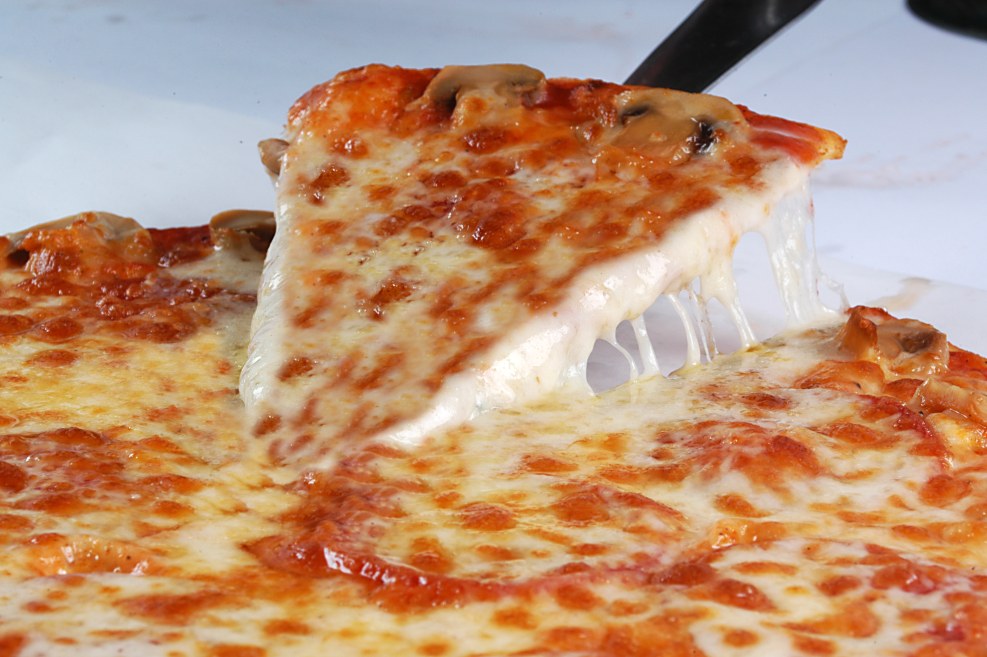 Pizza piece without background