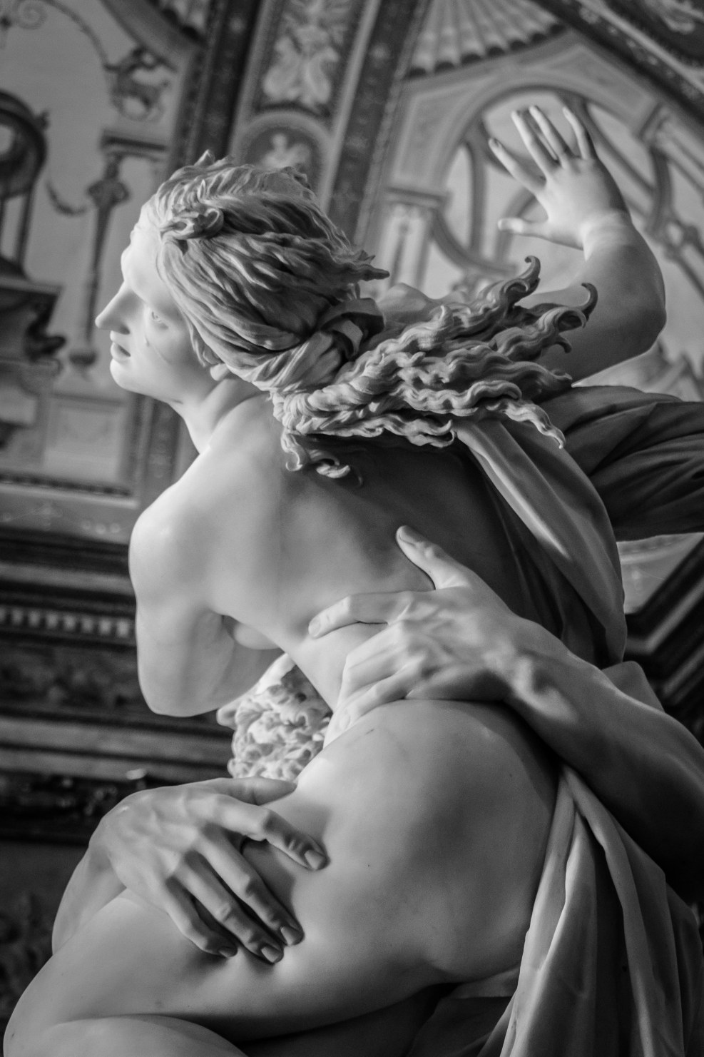 The abduction of the prayer of the fresco