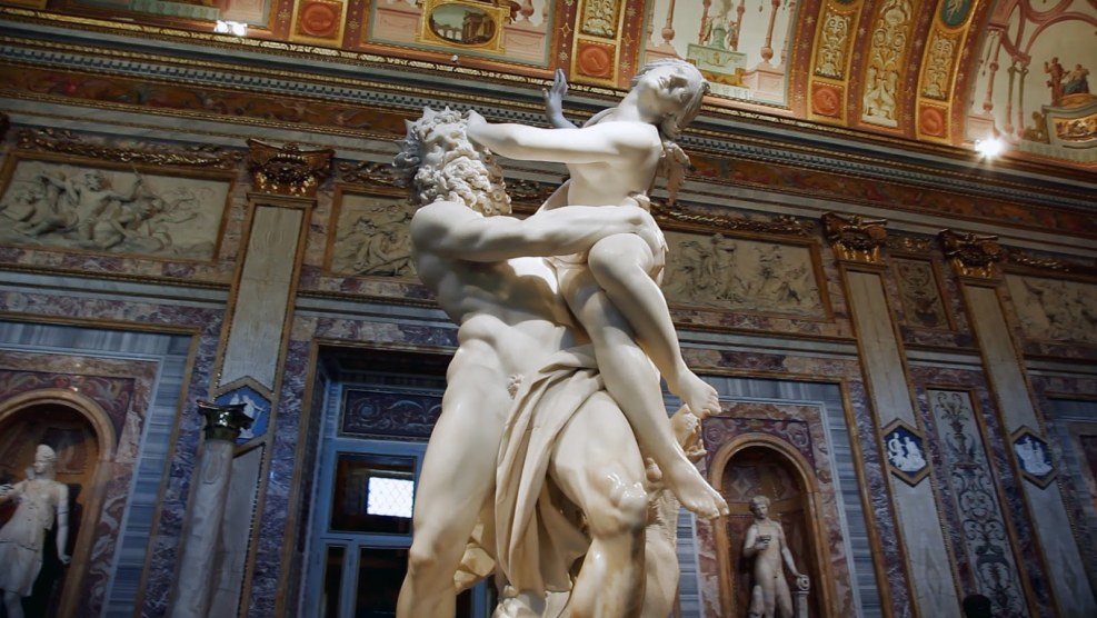 Lorenzo Bernini "The kidnapping of Proserpina", 1621-1622