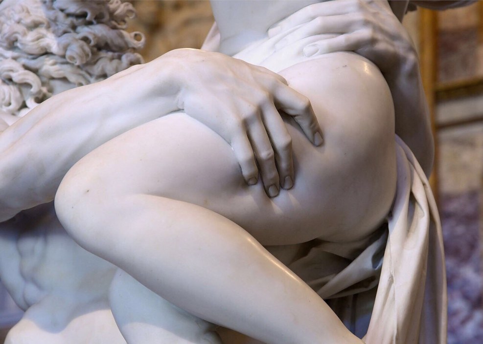 Bernini Prazerpin's abduction by Pluto