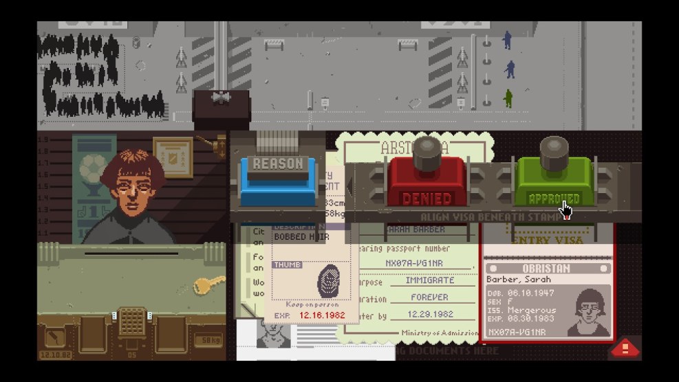 Papers please son