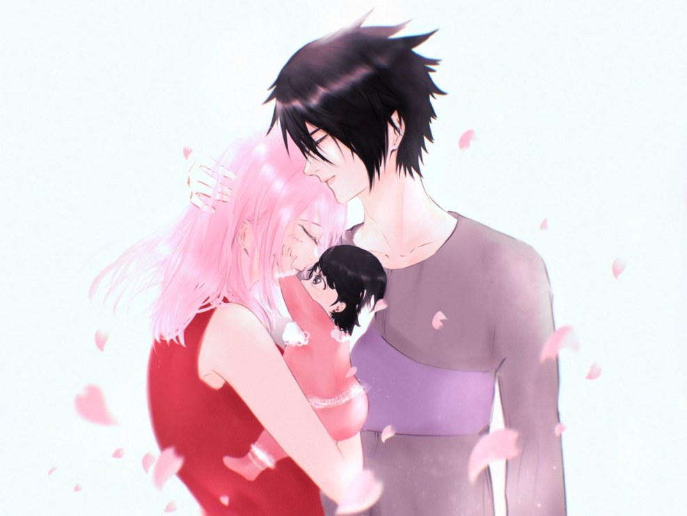 Second daughter Sasuke and Sakura