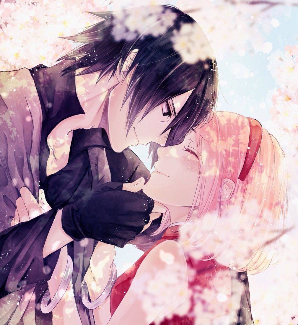 Anime Sasuke and Sakura