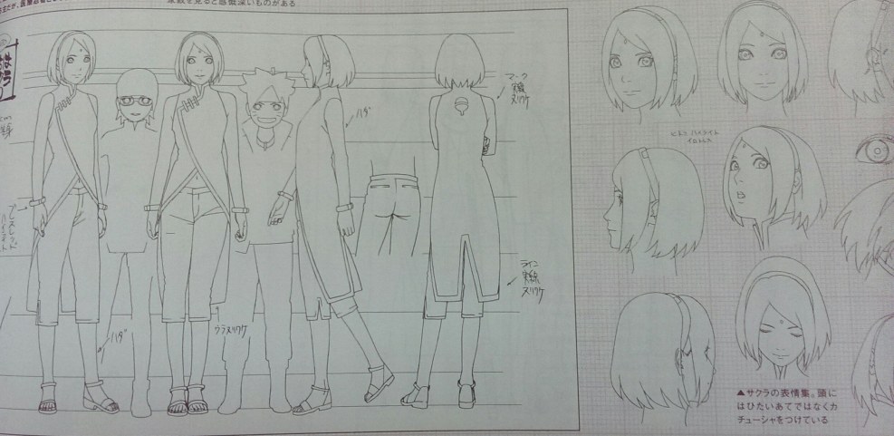 Additional materials of manga