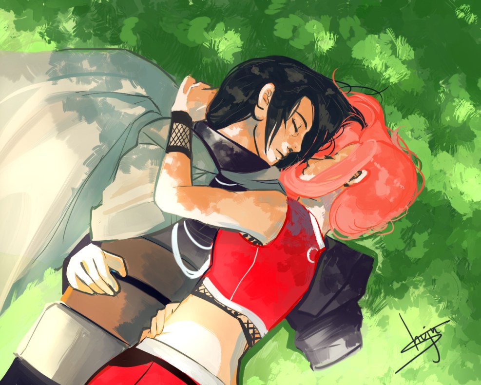 Sasuke and Sakura in Boruto