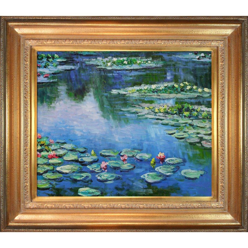 Japanese bridge and poodle