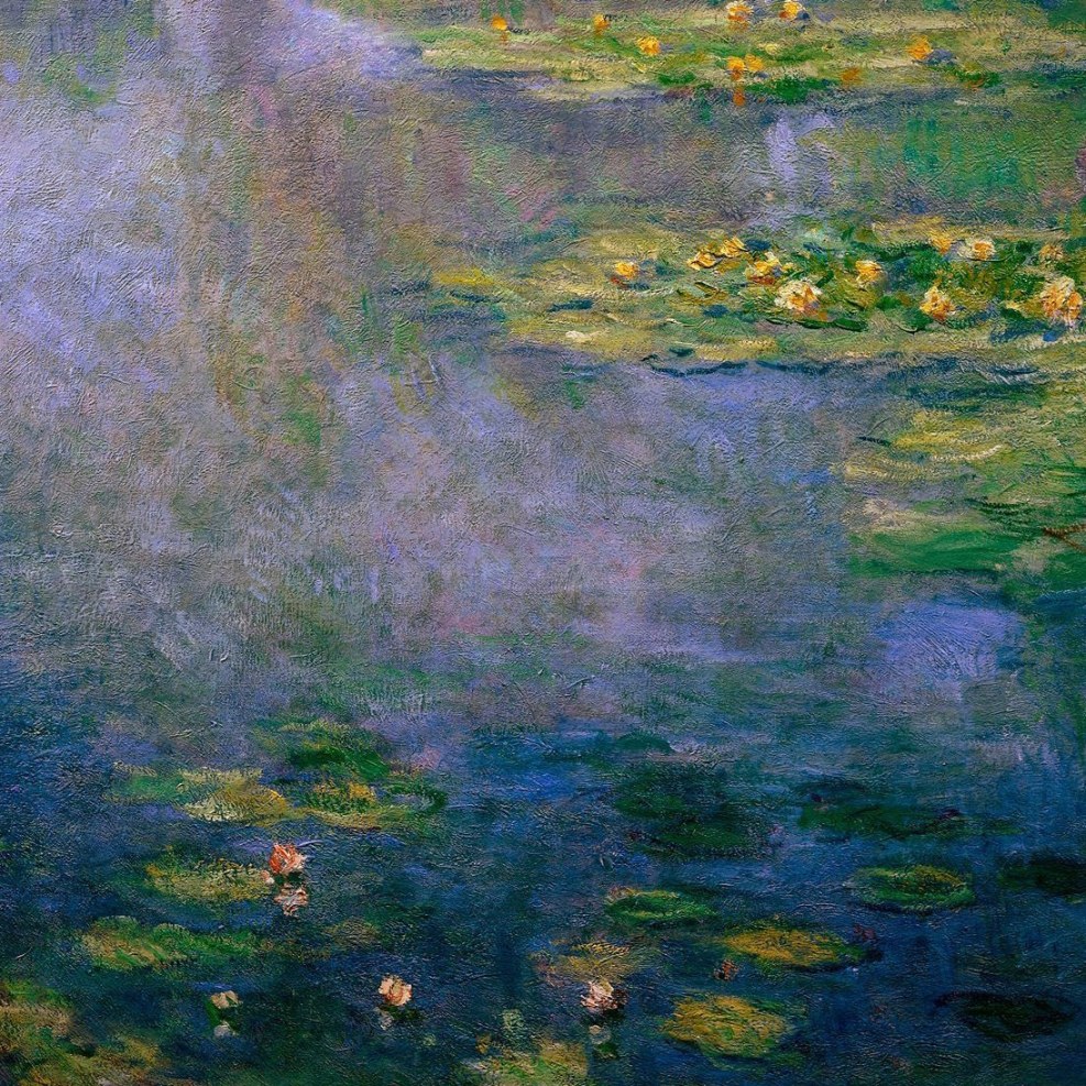 Monet is blue nymph