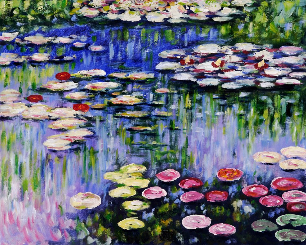 Claude Monet white water lilies