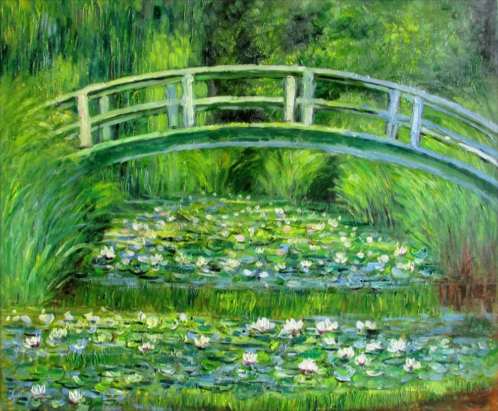 Claude Monet Pond with water lilies
