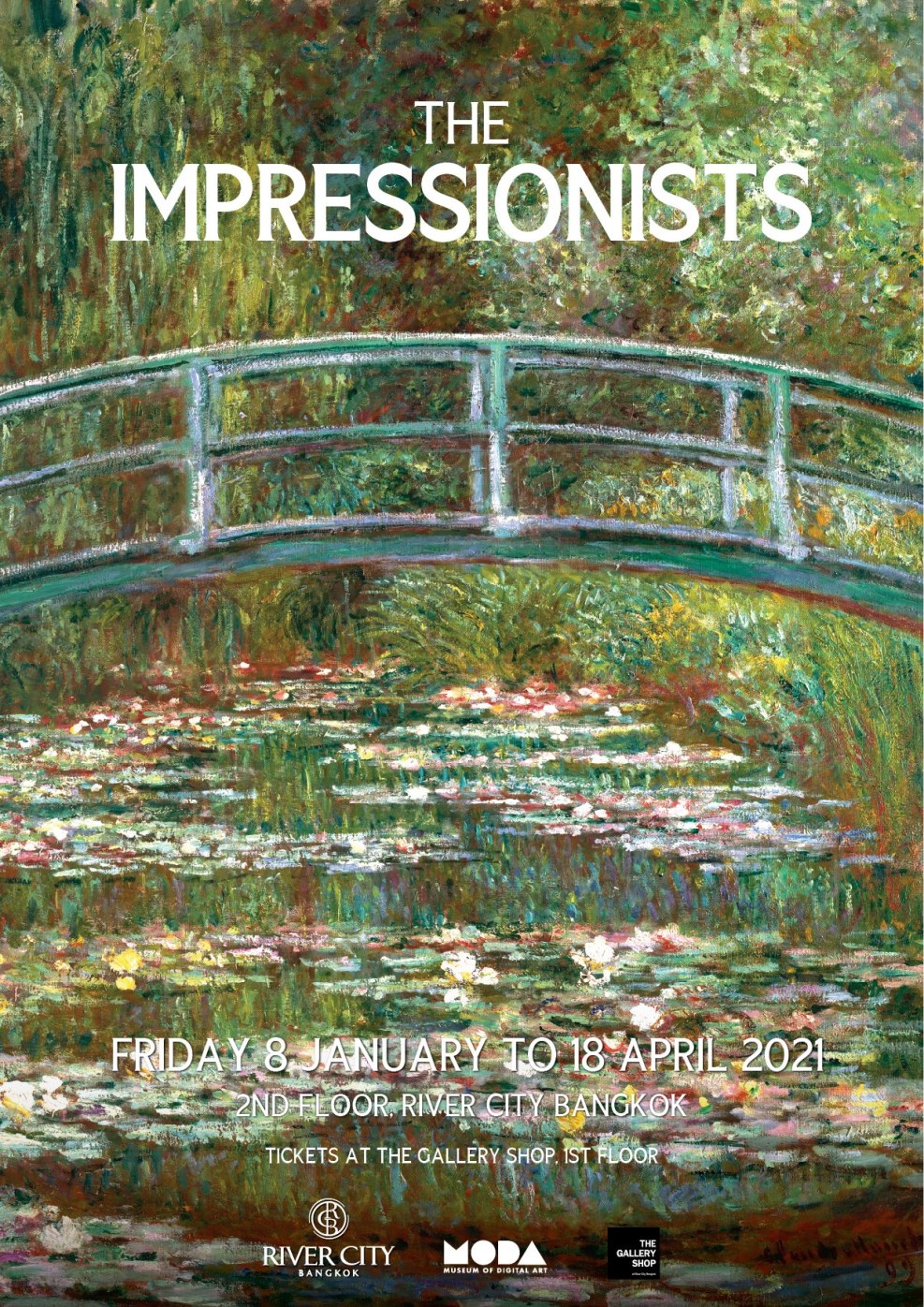 Claude Monet Water Lily Pond