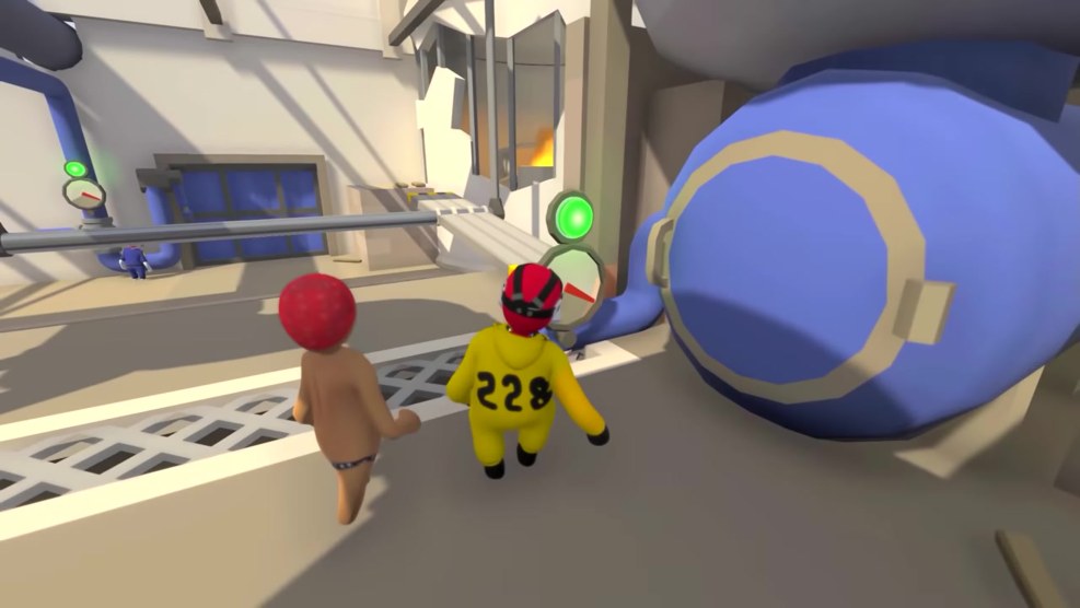 Dropkick Concuss an Enemy a Diving Kick