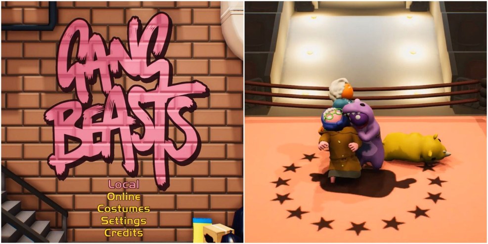 Gang Beats game Location with a pool and jellyfish