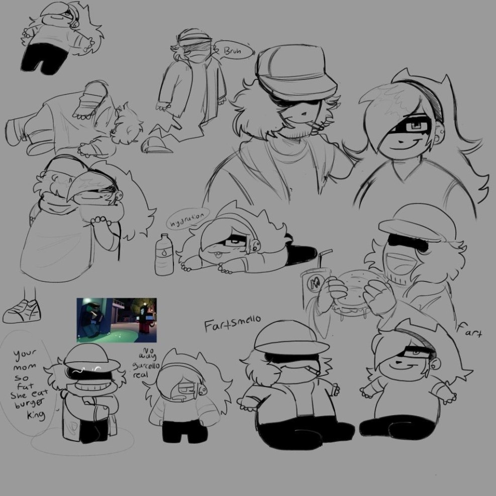 Garcello drawing from FNF