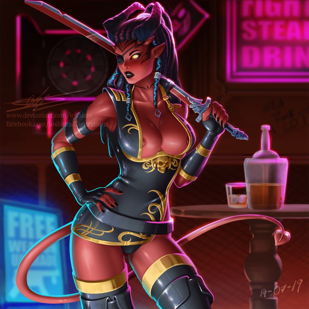 Erotic scenes from the game Subverse