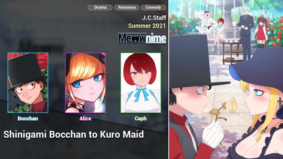 Shinigami Bocchan to Kuro Maid Episode 12