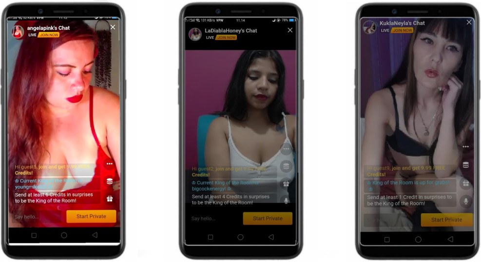 Aplikasi Live Streaming Dewasa
