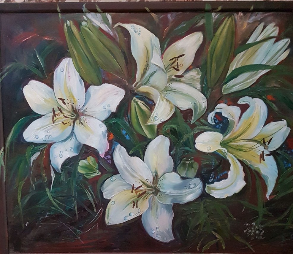 Lydia Dzhebesashvili paintings
