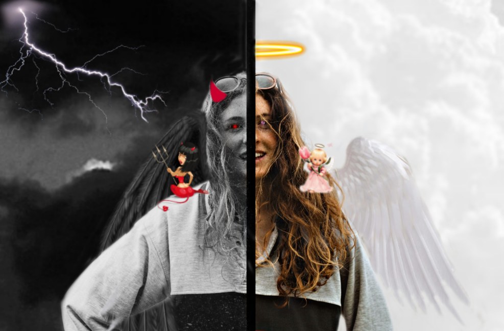 Good and evil in one person