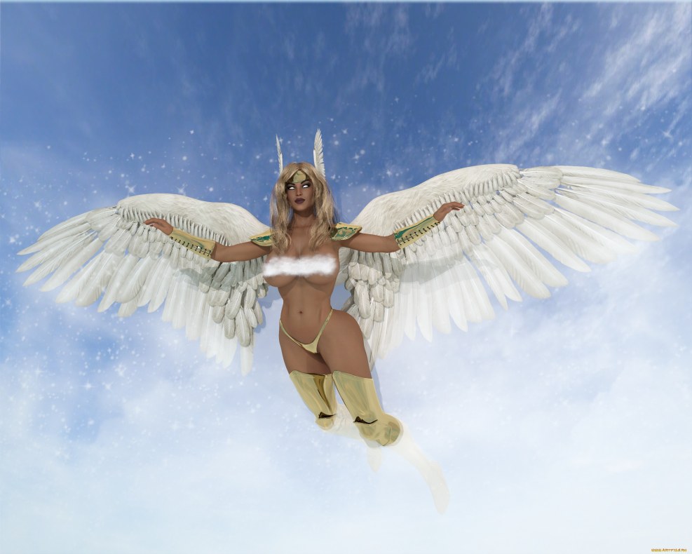 Angel girl 3d