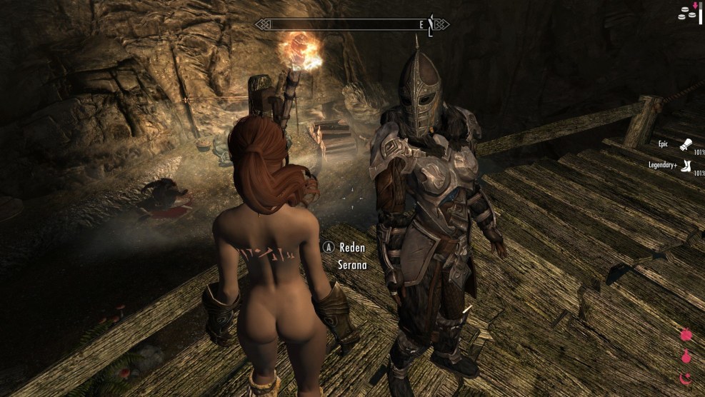 The ass of Skyrim Hentai