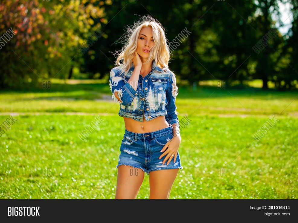 Denim jacket of a bandana