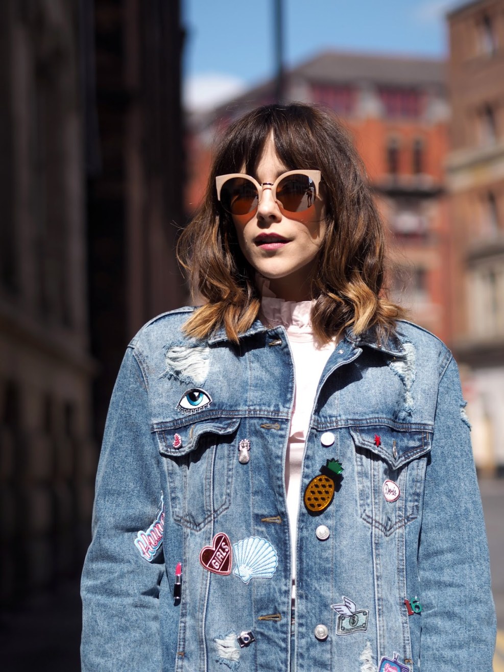 Jeaning jacket decoration