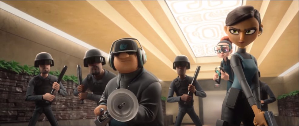 Cartoon about blue brothers