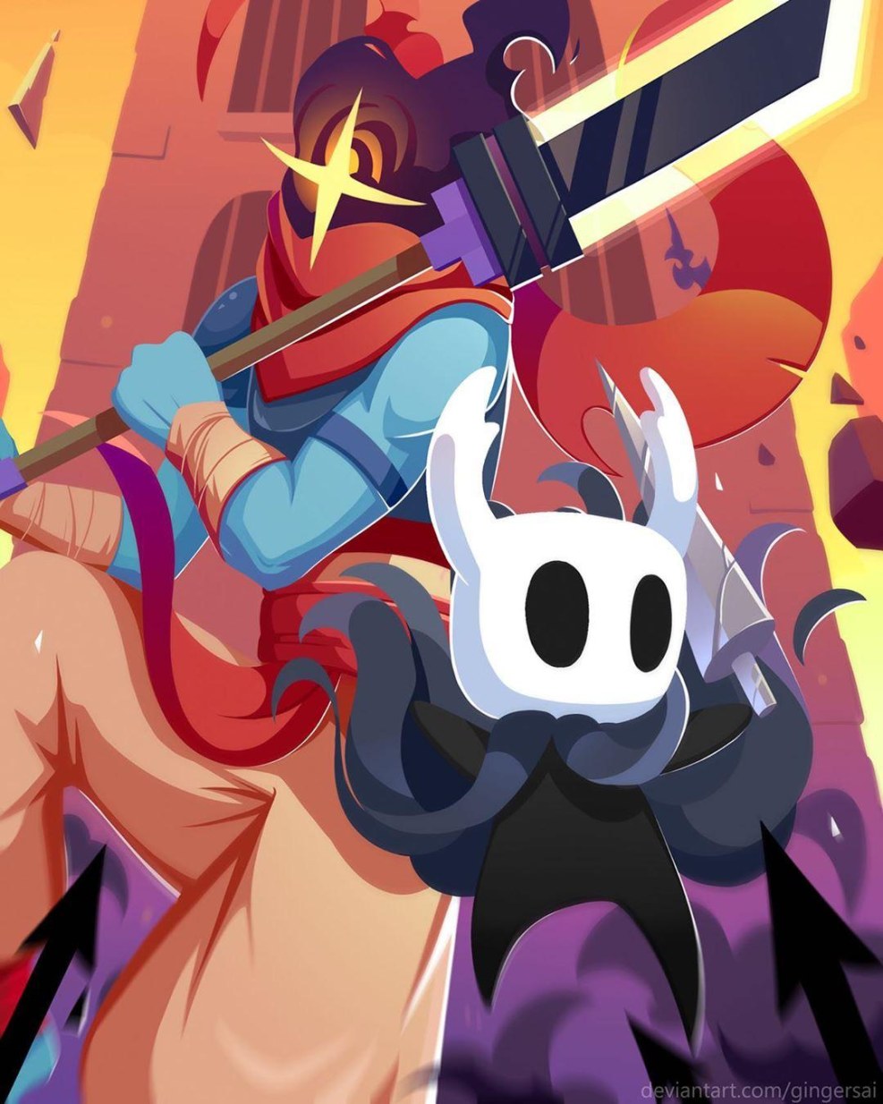 The right hand of the king Dead Cells Art