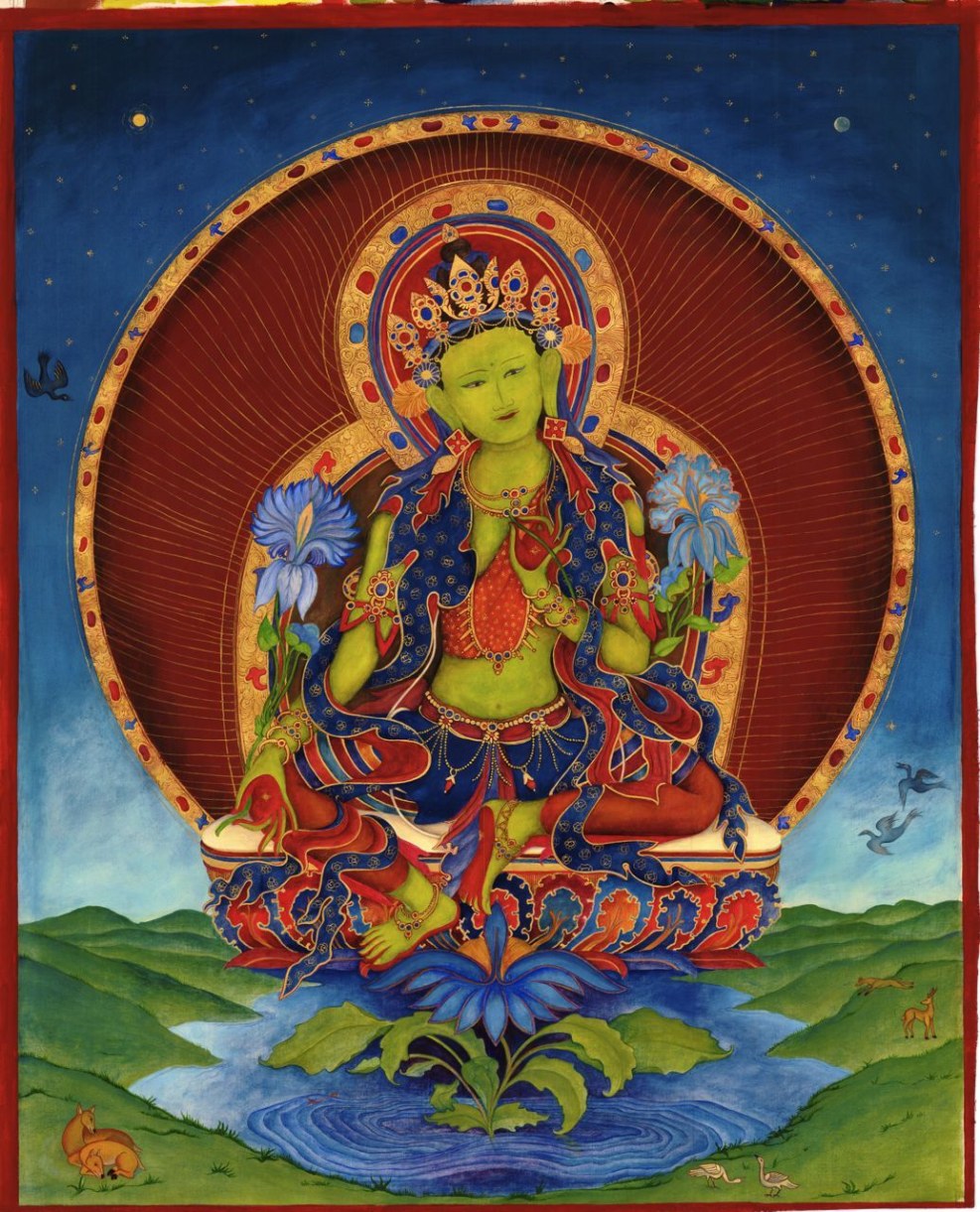The goddess Arya Tara