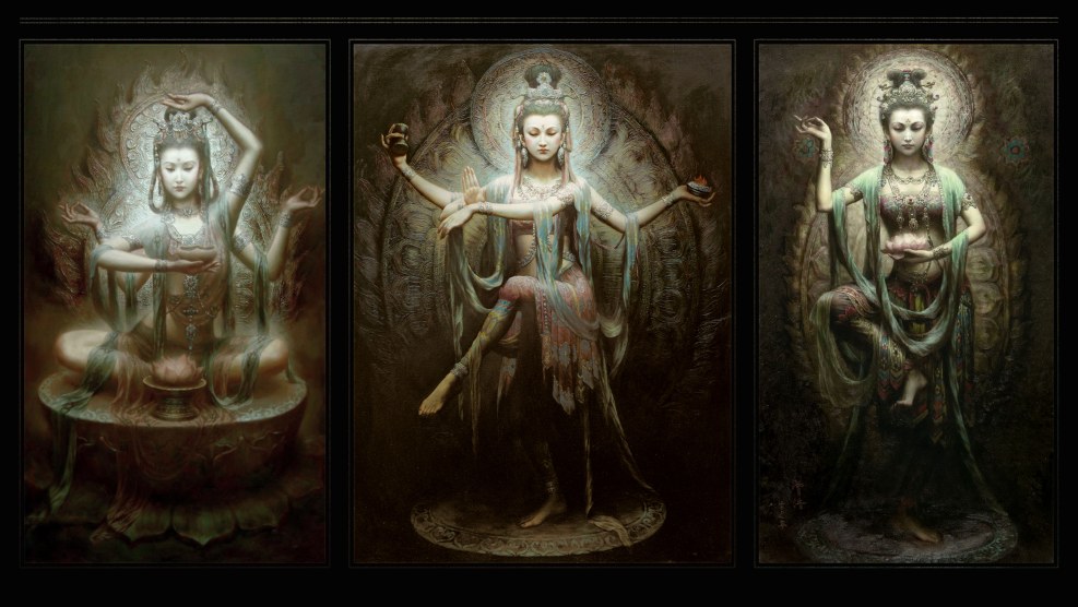 An old figurine of the deity