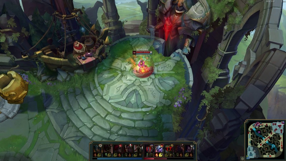 New Year's shiny makeup model